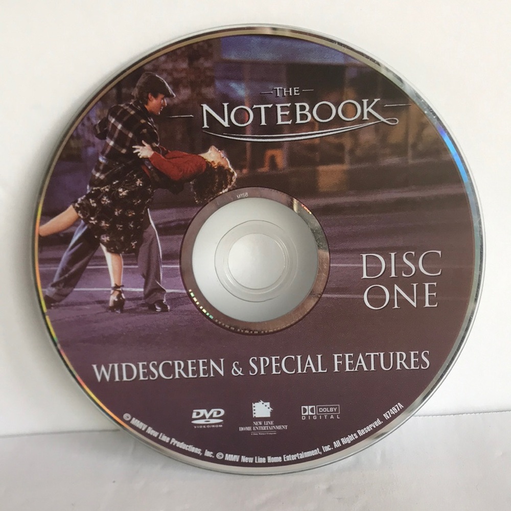 The Notebook DVD